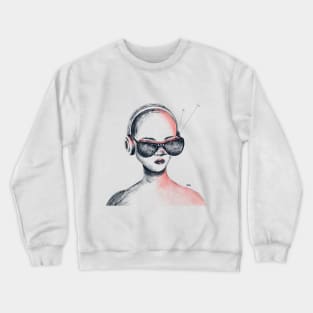 Radio Girl Crewneck Sweatshirt